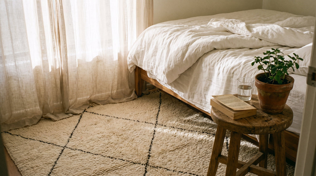 Comment aplatir un tapis roulé ou qui rebique : 5 méthodes